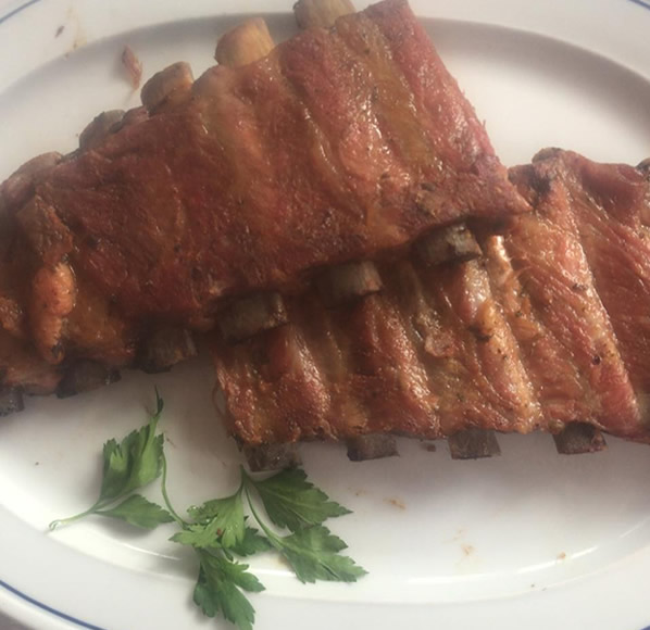 Restaurante Merche- Costillar de cerdo