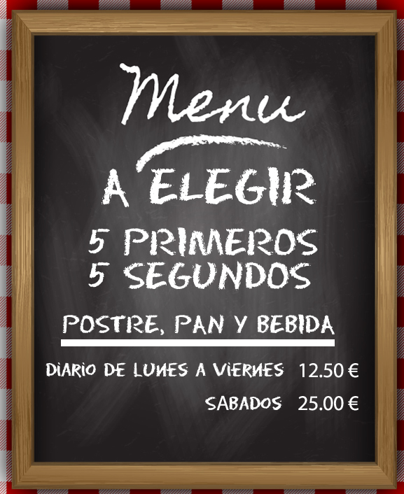 Restaurante Merche Menu DIARIO